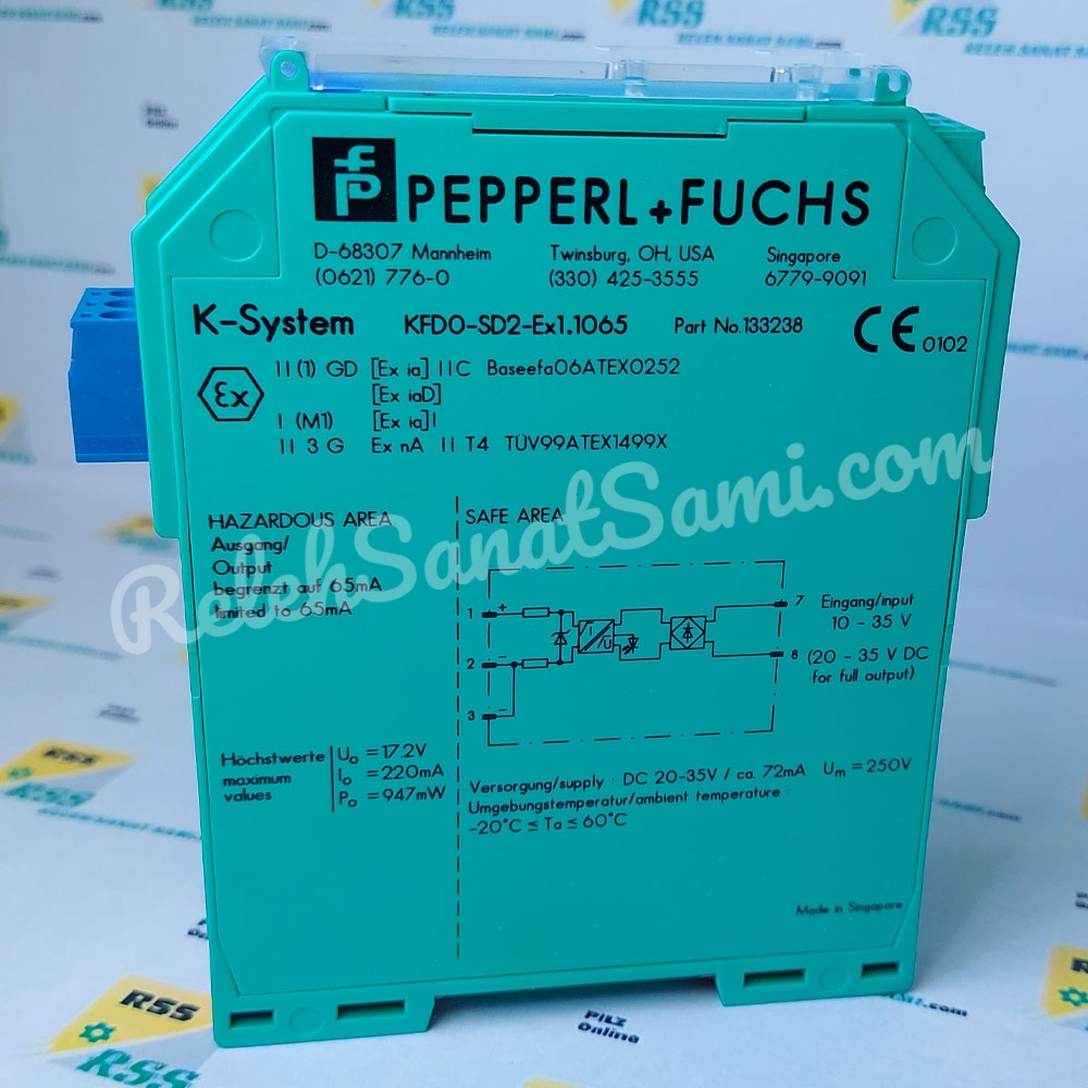 KFD0-SD2-Ex1.1065 Pepperl+Fuchs پپرل فوکس relehsanatsami.com rss رله صنعت سامی (5) KFD0-SD2-Ex1.1065 Pepperl+Fuchs پپرل فوکس relehsanatsami.com rss رله صنعت سامی (5)