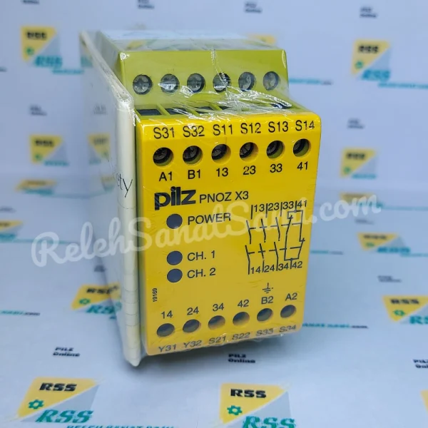 PNOZ X3 PILZ پیلز relehsanatsami.com rss رله صنعت سامی (6)