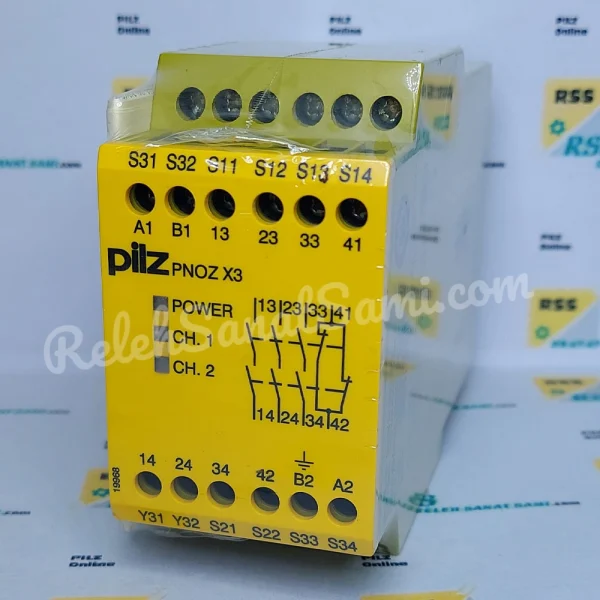 PNOZ X3 PILZ پیلز relehsanatsami.com rss رله صنعت سامی (7)