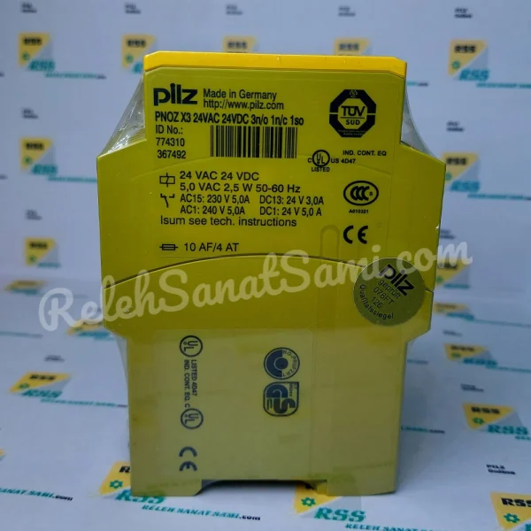 PNOZ X3 PILZ پیلز relehsanatsami.com rss رله صنعت سامی (9)
