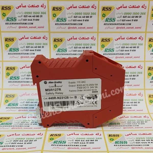 MSR127R 440R-N23128 115VAC ALLEN BRADLY الن بردلی-relehsanatsami.com-rss-رله-صنعت-سامی- (1)