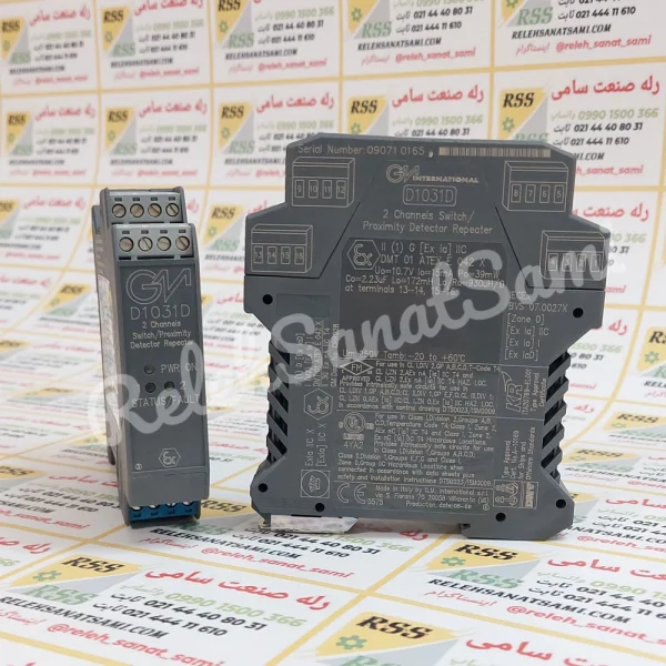 D1031D ریپیتور سنسور مجاورتی جی ام اینترنشنال G.M. International رله صنعت سامی (1)