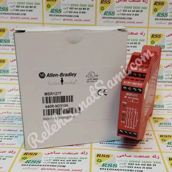 MSR127T 440R-N23124 230VAC ALLEN BRADLY الن بردلی-relehsanatsami.com-rss-رله-صنعت-سامی- (5)