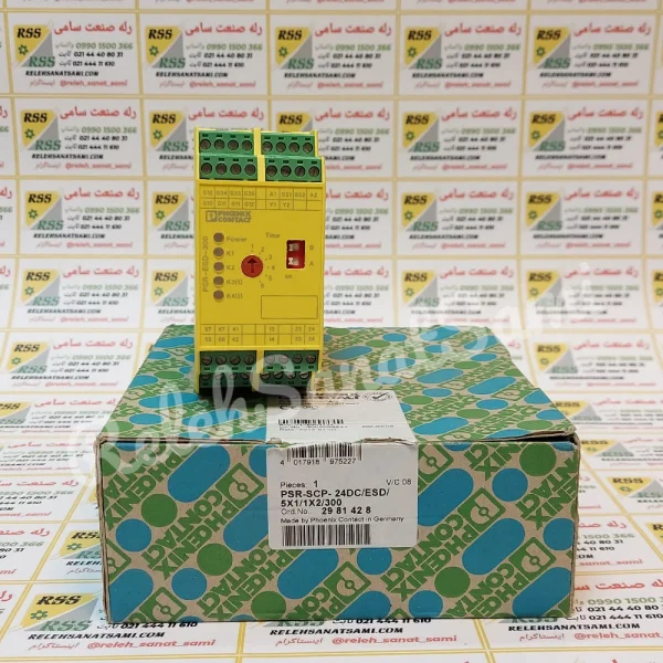PSR-SCP-24DCESD5X11X2300 SAFETY RELAY 2981428 RELEHSANATSAMI.COM رله صنعت سامی فونیک کنتاکت (5)