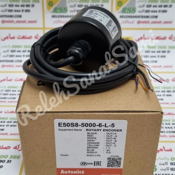E50S8-5000-6-L-5 relehsanatsami.com autonics رله صنعت سامی اتونیکس (2)