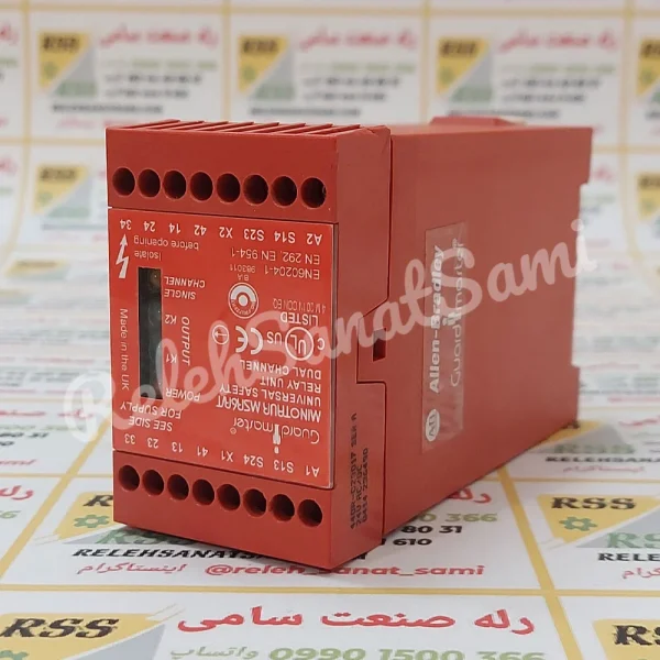 رله ایمنی 440R-C23017 GUARDMASTER MSR6RT الن بردلی relehsanatsami.com رله صنعت سامی allen bradley (1)