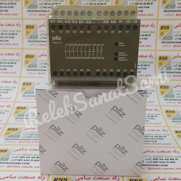 PNOZ 10 پیلز PILZ RELEHSANATSAMI.COM رله صنعت سامی بریر (1)