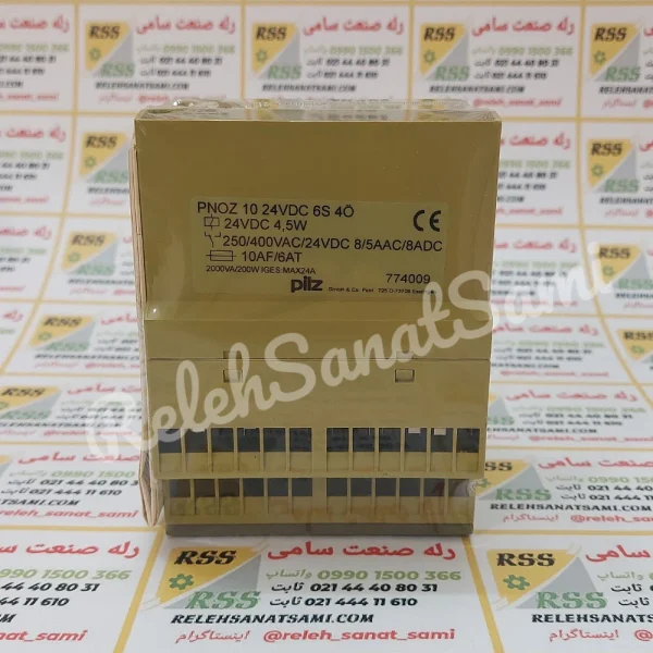 PNOZ 10 پیلز PILZ RELEHSANATSAMI.COM رله صنعت سامی بریر (1)