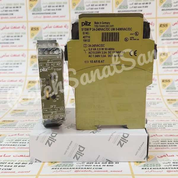 S1SW P 407710 Pilz relay barrier relehsanatsami.com رله صنعت سامی بریر پیلز (1)