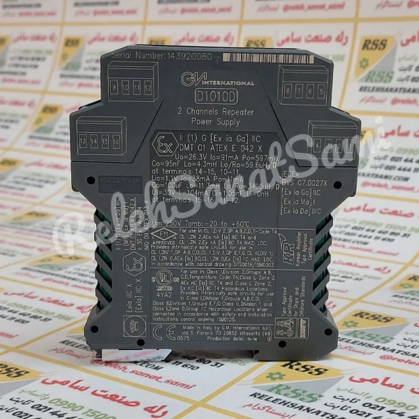 D1010D G.M. International جی ام اینترنشنال رله بریر صنعت سامی relay barrier relehsanatsami.com gmi (2)